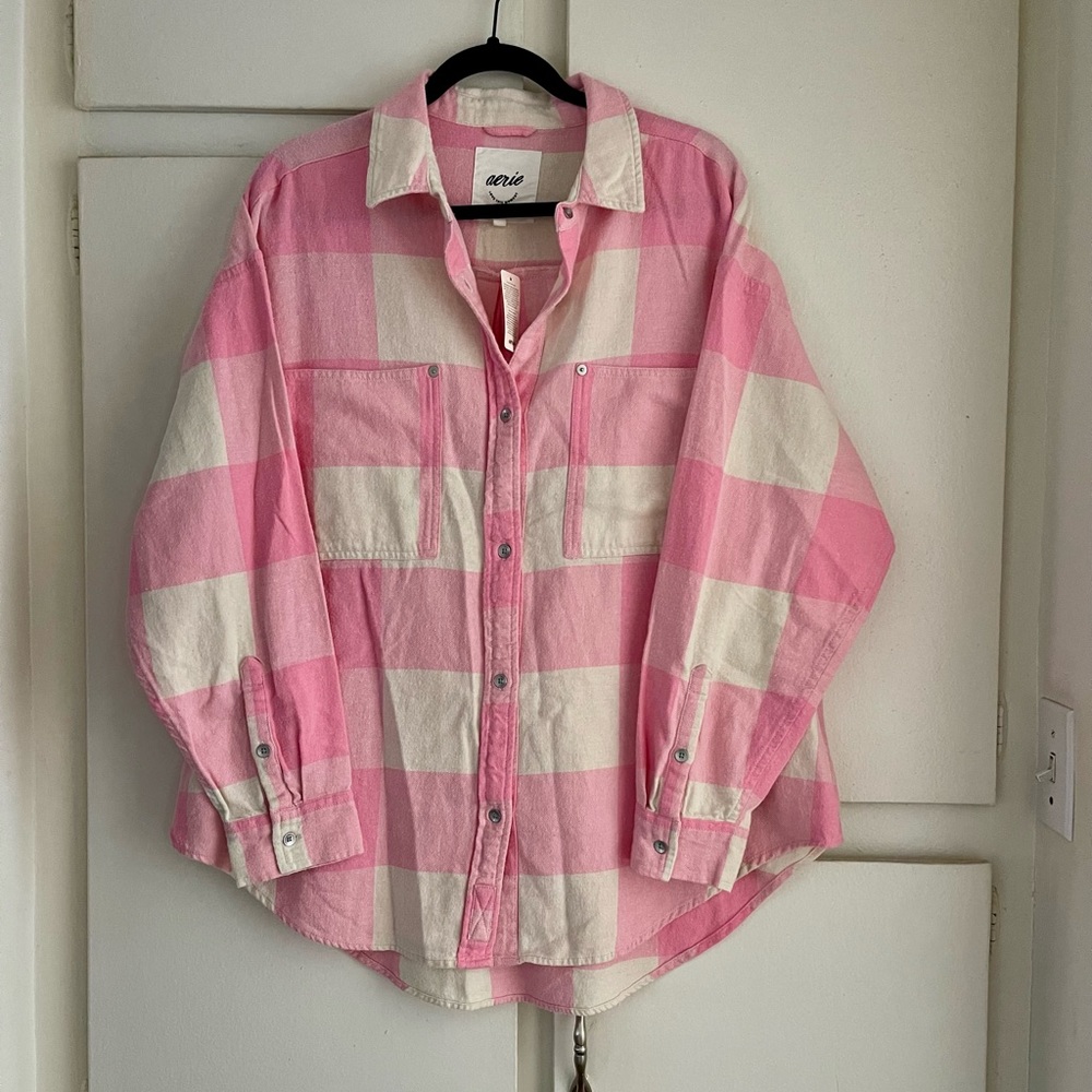 Aerie flannel NWT M